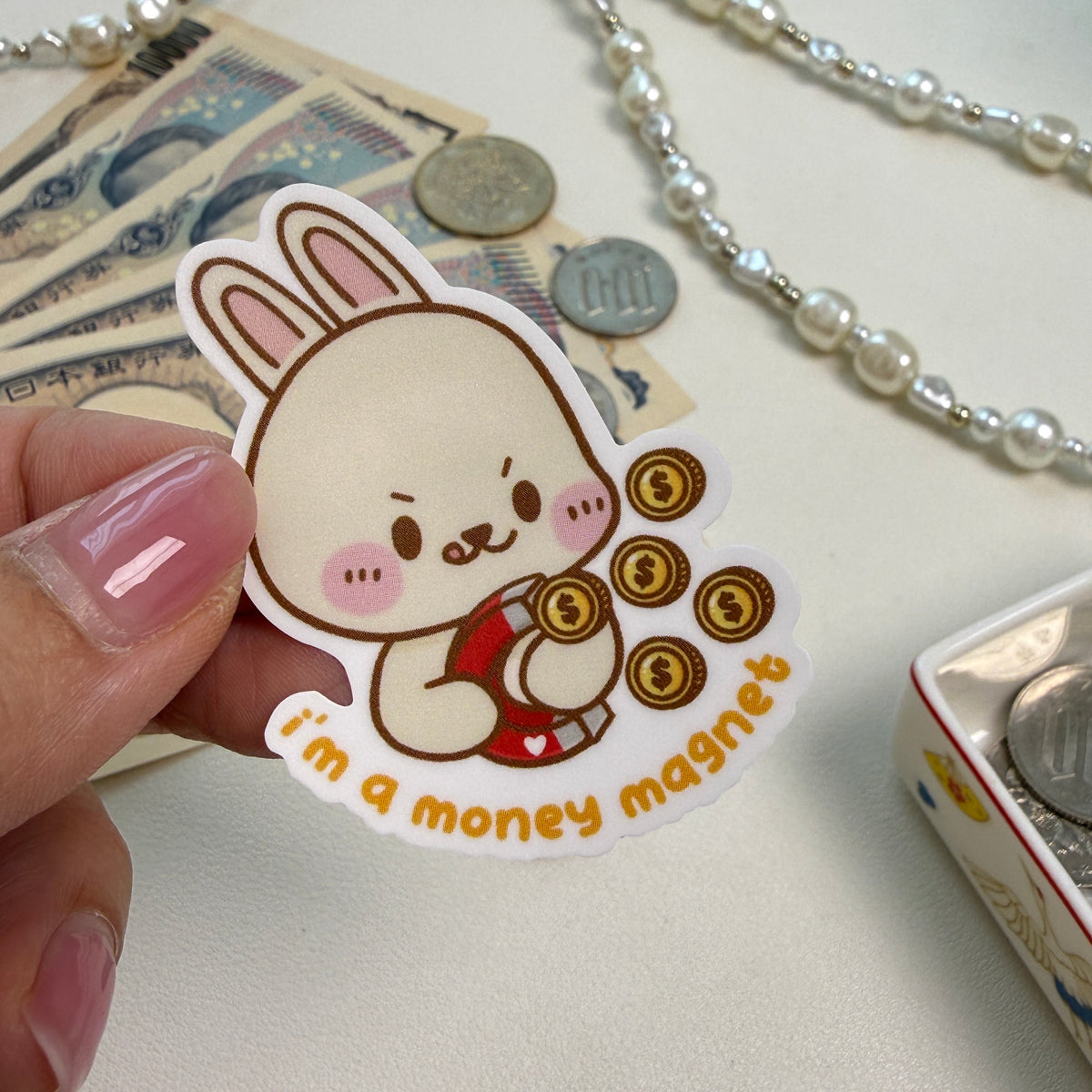 I'm a Money Magnet Matte Sticker