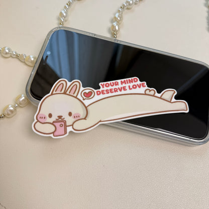 Your Mind Deserve Love Matte Sticker