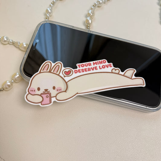 Your Mind Deserve Love Matte Sticker