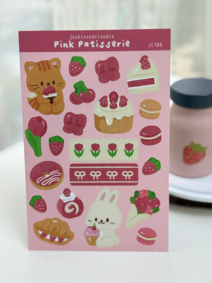 Pink Patisserie Sticker Sheet